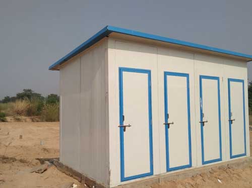 Prefabricated toilets